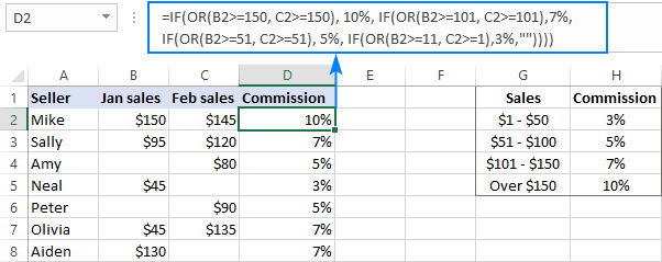 2-cc3a2u-le1bb87nh-if-le1bb93ng-nhau-trong-excel-vc3a0-cc3a1c-vc3ad-de1bba5-the1bbb1c-te1babf 2 Câu lệnh IF lồng nahau trong Excel và các ví dụ thực tế