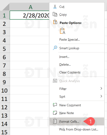 an-cong-thuc-excel Mở hộp thoại Format Cells