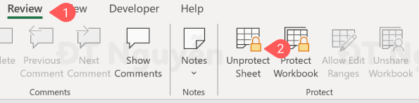 Ẩn công thức trong Excel