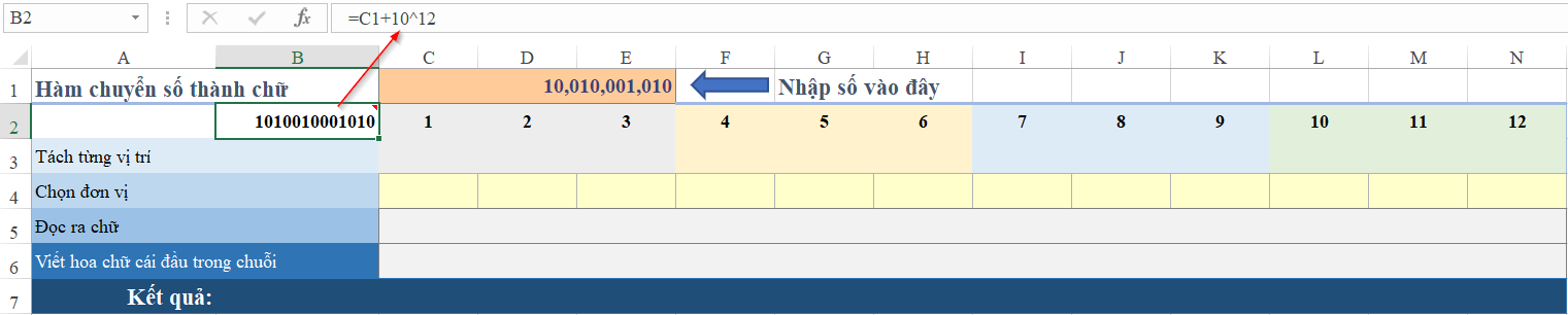 Cách Đọc số tiền bằng chữ