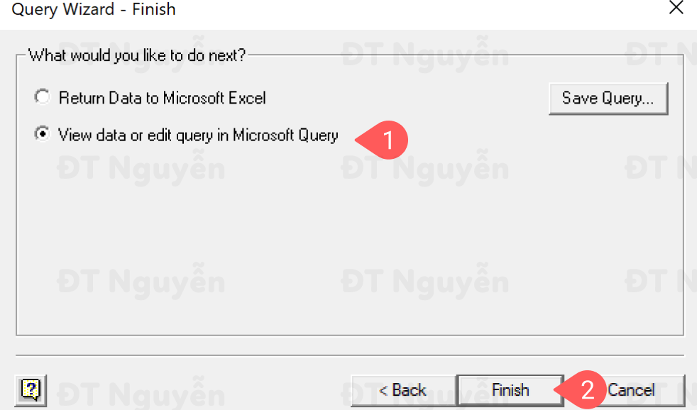 cach-su-dung-microsoft-query Cách truy cập vào Microsoft Query trong Excel