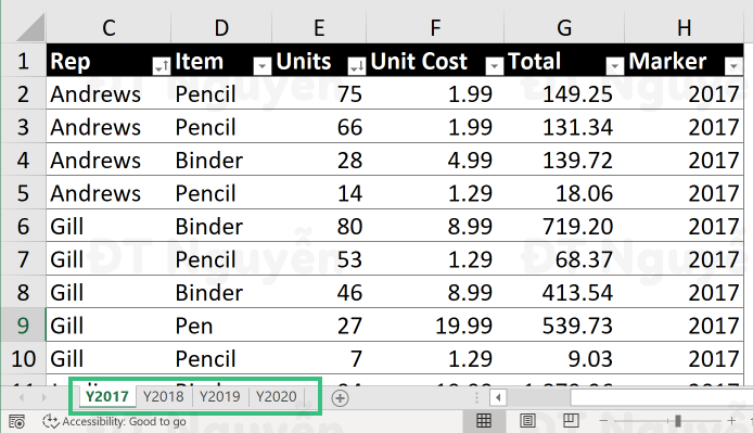 cach-tao-pivot-table-tu-nhieu-sheet-excel-01 Cách tạo pivot table từ nhiều sheet excel