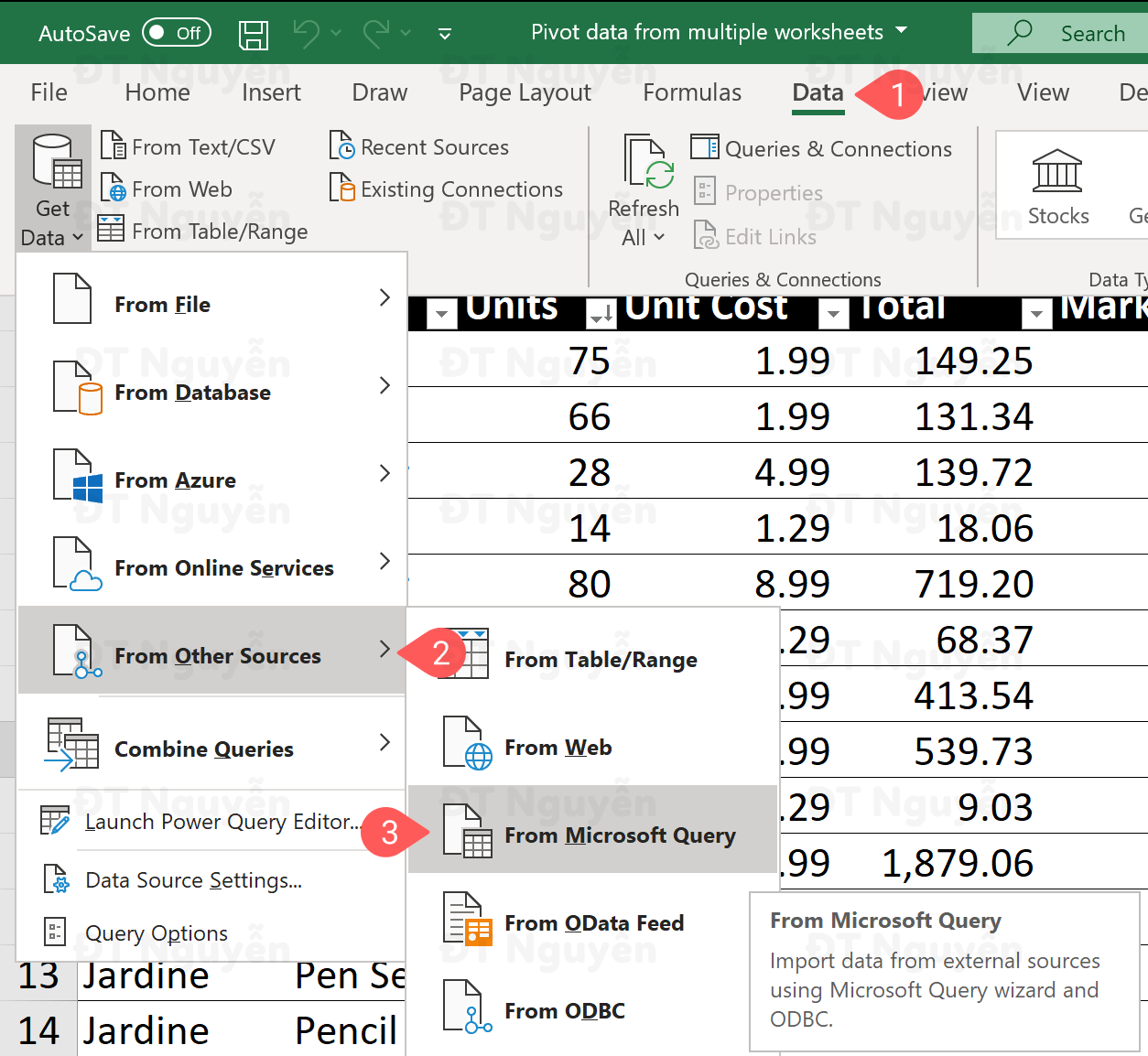 cach-tao-pivot-table-tu-nhieu-sheet-excel-03 Cách mở Microsoft Query trong Excel