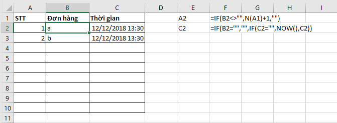 circular-reference-time 3 - sửa lỗi Circular References Warning trong Excel
