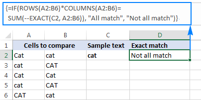 6 - so sánh chuỗi trong excel 6 - so sánh chuỗi trong excel
