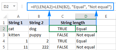 7 - so sánh chuỗi trong excel 7 - so sánh chuỗi trong excel