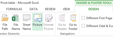 Click on the Picture icon to open the Insert picture dialog box