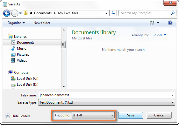 8- Chuyển đổi Excel sang file CSV và xuất định dạng CSV UTF-8 8- Chuyển đổi Excel sang file CSV và xuất định dạng CSV UTF-8