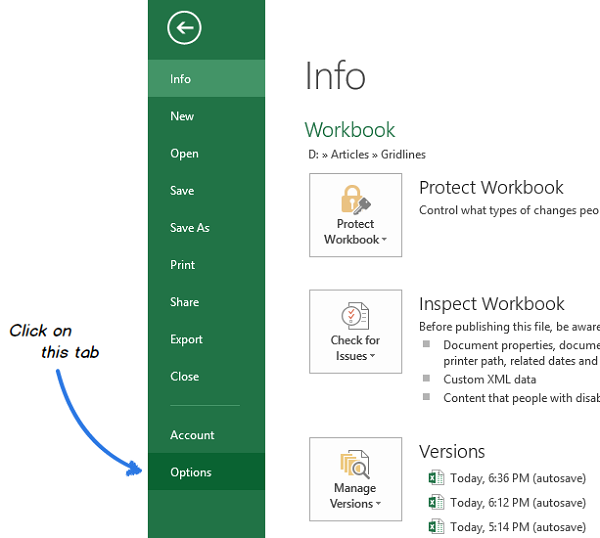 4 - Cách in lưới trong Excel 4 - Cách in lưới trong Excel