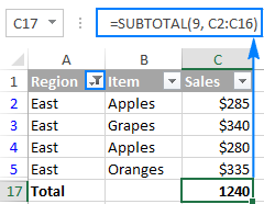 excel-subtotal-3 Excel SUBTOTAL 3