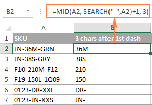 The group of chars preceding the first dash contains a different number of characters