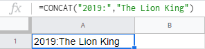 1-CONCATENATE trong Google Sheet: Kết hợp chuỗi 1-CONCATENATE trong Google Sheet: Kết hợp chuỗi