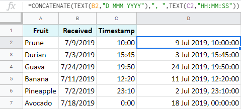 11-CONCATENATE trong Google Sheet: Kết hợp chuỗi 11-CONCATENATE trong Google Sheet: Kết hợp chuỗi