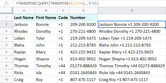14-CONCATENATE trong Google Sheet: Kết hợp chuỗi 14-CONCATENATE trong Google Sheet: Kết hợp chuỗi