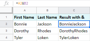 4-CONCATENATE trong Google Sheet: Kết hợp chuỗi 4-CONCATENATE trong Google Sheet: Kết hợp chuỗi