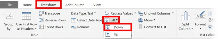 4- Power Query - Bỏ sao lưu dữ liệu trong một cột