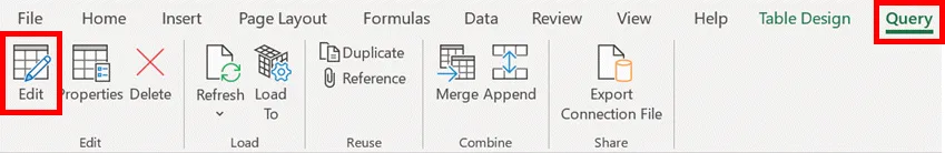 6- power query - chỉnh sửa truy vấn 6- power query - chỉnh sửa truy vấn