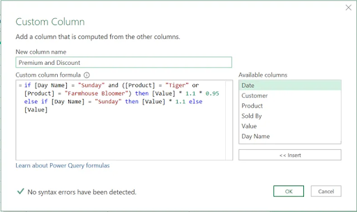 7- Câu lệnh If Power Query cho logic có điều kiện