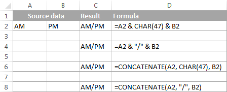 8-CONCATENATE trong Excel: Kết hợp chuỗi 8-CONCATENATE trong Excel: Kết hợp chuỗi