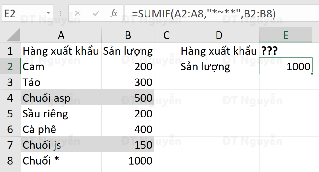 ham-sumif-voi-wildcard-1024x552-1 Hàm SUMIF và ký tự wildcard