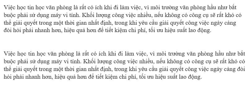 Cách cân bằng 2 lề trong word (Justify - Phím tắt Ctrl + J) Cách cân bằng 2 lề trong word (Justify - Phím tắt Ctrl + J)