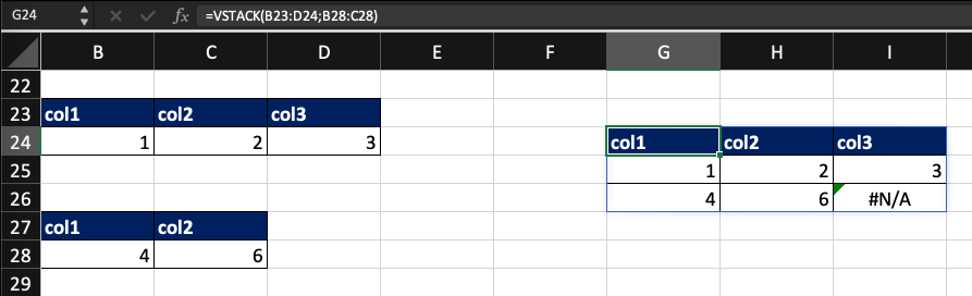 ket-qua-cua-ham-vstack-trong-excel-1 Kết quả của hàm vstack trong Excel