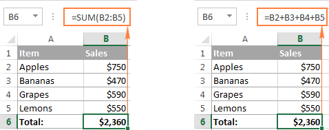 Công thức Microsoft Excel - những điều cơ bản Microsoft Excel formulas
