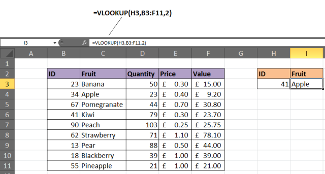 Bạn cần có một phép toán chính xác VLOOKUP function returned incorrect value because range_lookup argument is omitted