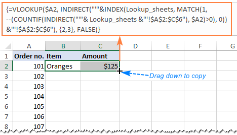 VLOOKUP giữa các trang tính và trả về nhiều cột Vlookup between sheets and return multiple columns