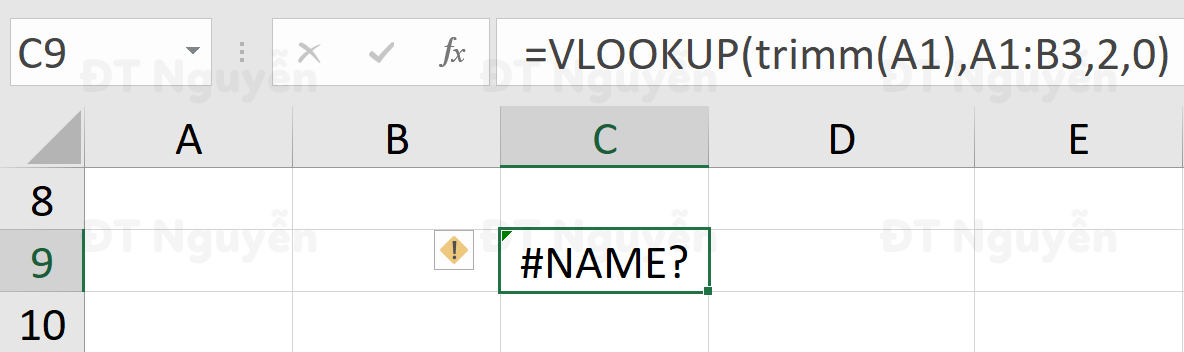 xu-ly-loi-name-trong-vlookup Xử lý lỗi Name trong công thức VLOOKUP