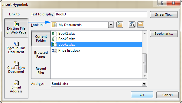 1 - liên kết Hyperlink trong Excel 1 - liên kết Hyperlink trong Excel