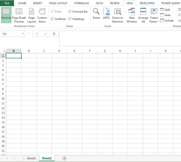 mos-excel-2010-normal-view