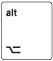 keyboard alt