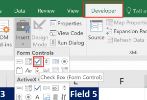 check box form control
