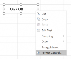 format control